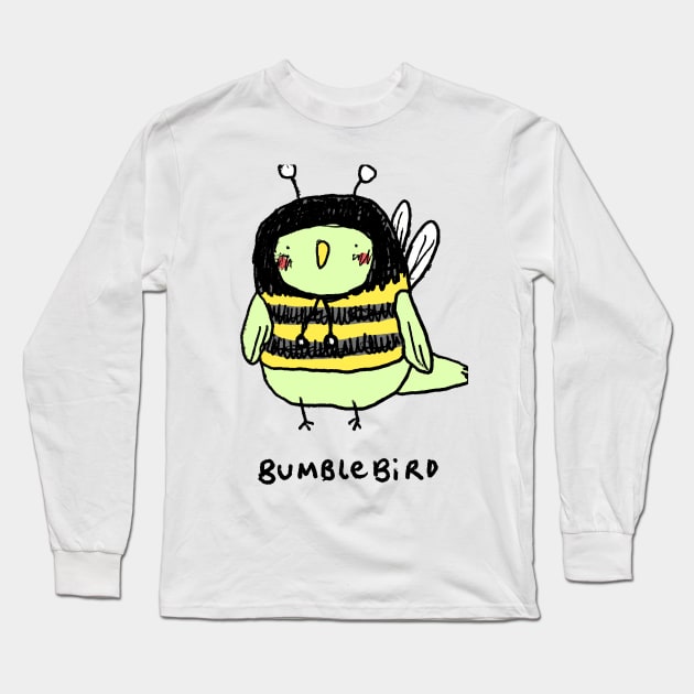 Bumblebird Long Sleeve T-Shirt by Sophie Corrigan